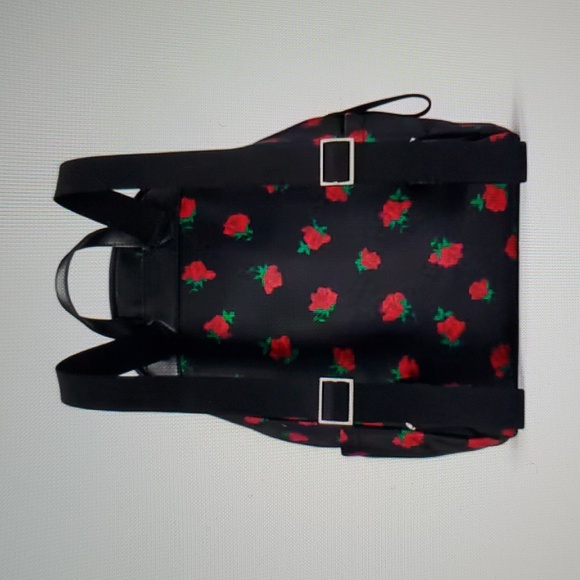 🆕️ KATE SPADE CHELSEA ROSE TOSS PRINTED MEDIUM BACKPACK - Picture 5 of 7